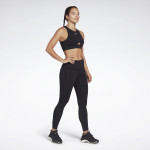 STUDIO BEYOND THE SWEAT CROP TOP - SVARTUR